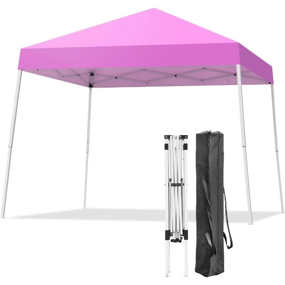 Canopy Tent, 10X10 FT Pop Up Canopy Outdoor Instant Tent Slant Legs with Carrying Bag, Portable Gazebo Shelter for Patio Deck Ga
Canopy Tent, 10X10 FT Pop Up Canopy Outdoor Instant Tent Slant Legs with Carrying Bag, Portable Gazebo Shelter for Patio Deck Ga
