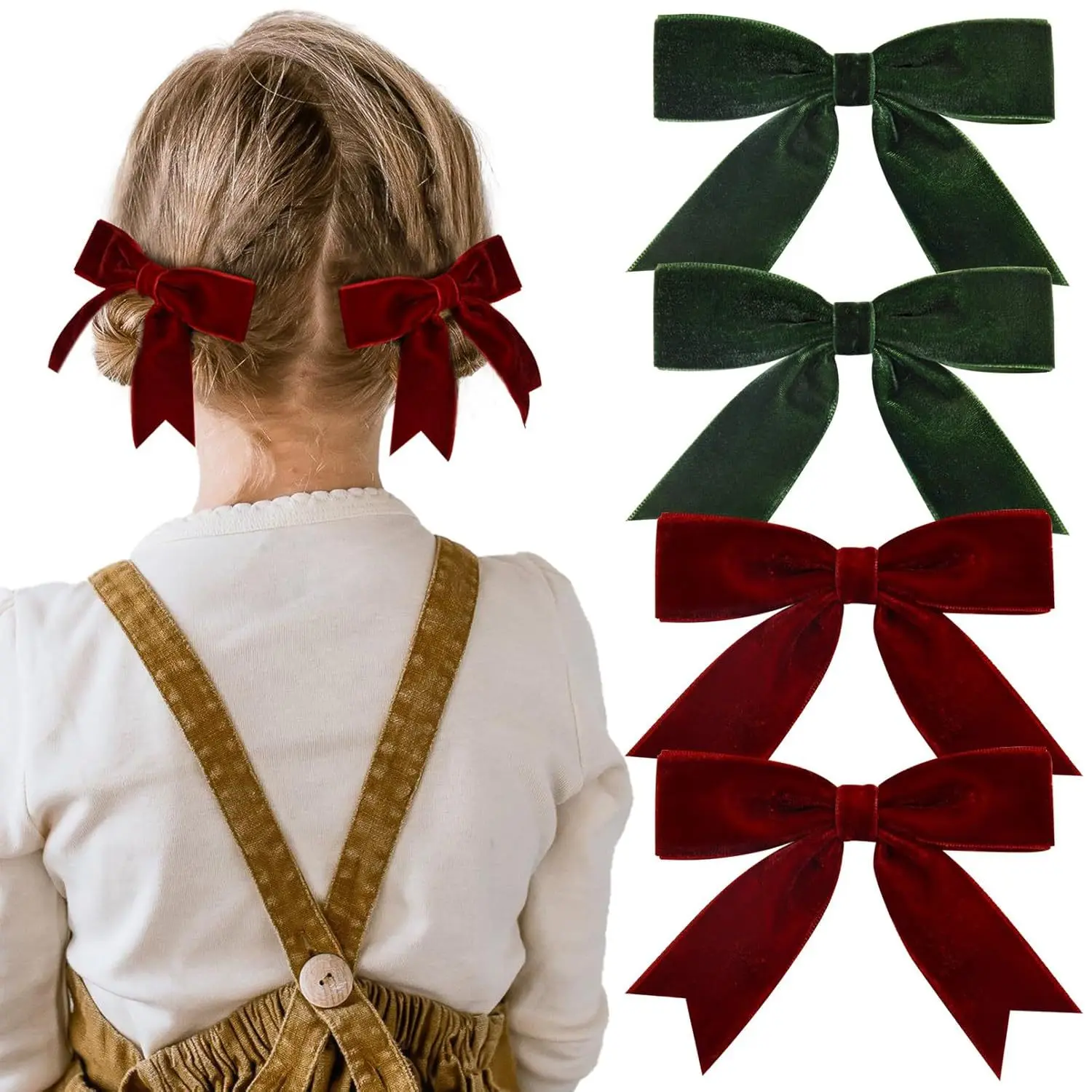 2026 Cute Velvet Bow Christmas Hairpins Children Girls Kid Hair Clips Barrettes Accessories Hairclip Headwear Headdress Ornament
2026 Cute Velvet Bow Christmas Hairpins Children Girls Kid Hair Clips Barrettes Accessories Hairclip Headwear Headdress Ornament