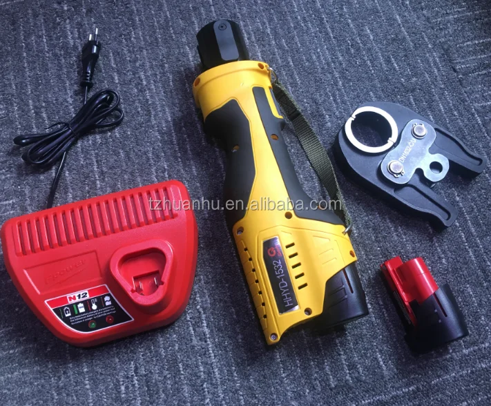 HHYD-1532 Electric Hydraulic Stainless Steel Pipe Crimping Pliers Portable Rechargeable Crimping Pliers for Thin-Wall
HHYD-1532 Electric Hydraulic Stainless Steel Pipe Crimping Pliers Portable Rechargeable Crimping Pliers for Thin-Wall