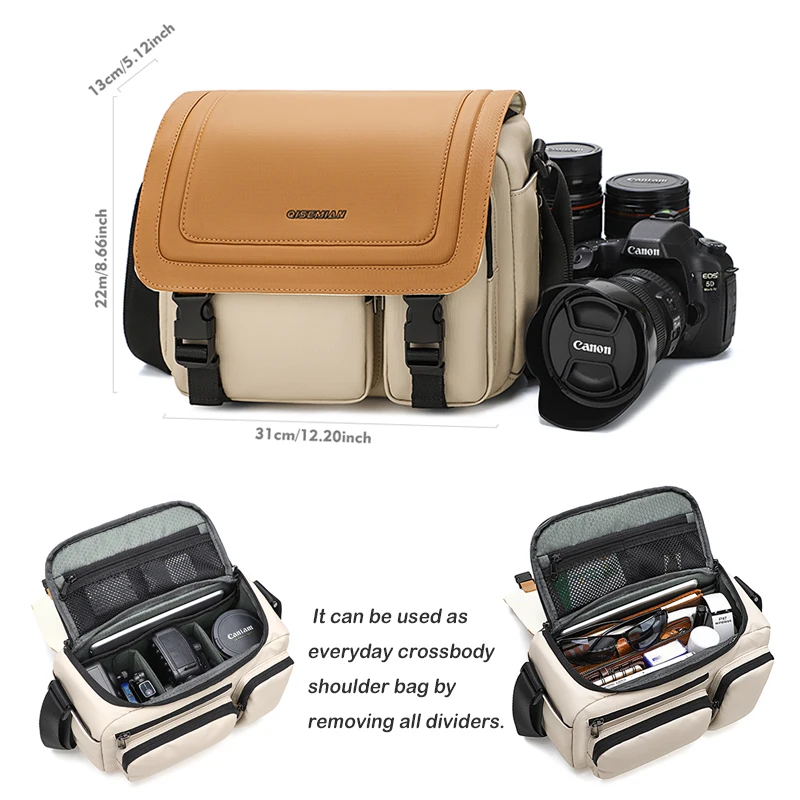 Trendy Colorful Camera Bag Mirrorless Camera Shoulder Bags Waterproof Fashion DSLR SLR Messenger Bag for Women Men
Trendy Colorful Camera Bag Mirrorless Camera Shoulder Bags Waterproof Fashion DSLR SLR Messenger Bag for Women Men