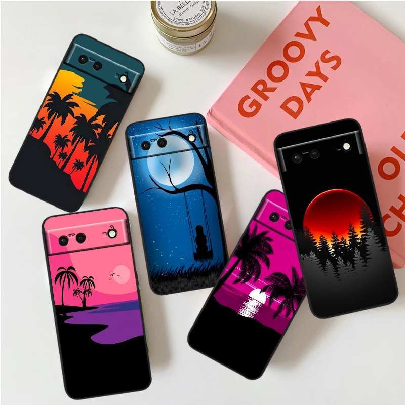 Artistic Landscape Tree For Google Pixel 8 7A 7 6A 6 5A 5 4 4A XL 5G Black Silicon Shockproof Shell TPU Phone Case
Artistic Landscape Tree For Google Pixel 8 7A 7 6A 6 5A 5 4 4A XL 5G Black Silicon Shockproof Shell TPU Phone Case