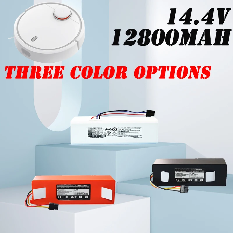 New 100% Hot items 12800mAh 14.4V Lithium-Ion Replacement Battery for Xiaomi Sweeping Robot P1904 4S1P MM
New 100% Hot items 12800mAh 14.4V Lithium-Ion Replacement Battery for Xiaomi Sweeping Robot P1904 4S1P MM