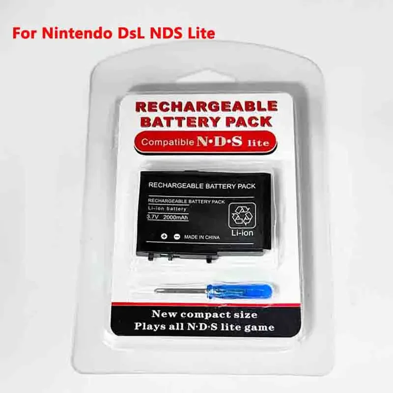 3.7V for NDS L host handheld machine original repair accessories NDS Lite built-in rechargeable battery USG003 3.7V
3.7V for NDS L host handheld machine original repair accessories NDS Lite built-in rechargeable battery USG003 3.7V