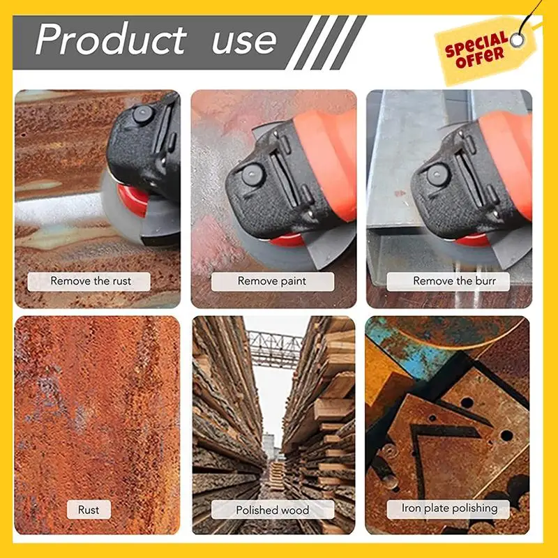ABCY3 PCS 4 Inch Wire Wheel Cup Brush Set For Grinder Red Wire Wheels For 4 1/2 Angle Grinder For Heavy Cleaning Rust Stripping
ABCY3 PCS 4 Inch Wire Wheel Cup Brush Set For Grinder Red Wire Wheels For 4 1/2 Angle Grinder For Heavy Cleaning Rust Stripping