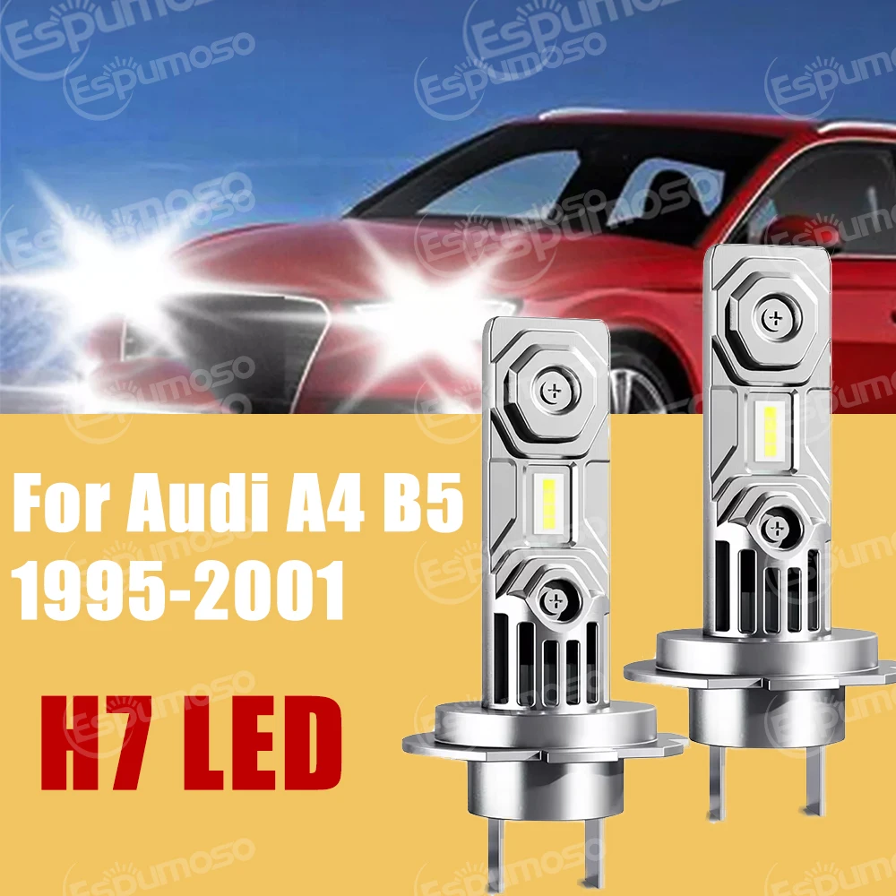 Для Audi A4 1995-2001 B5Для BMW E46 E90 E87 Светодиодная лампа Турбо Фара H7 12V CSP Мощная лучшая светодиодная лампа H4 с одобренным диодом Мини-лампа H7
Для Audi A4 1995-2001 B5Для BMW E46 E90 E87 Светодиодная лампа Турбо Фара H7 12V CSP Мощная лучшая светодиодная лампа H4 с одобренным диодом Мини-лампа H7