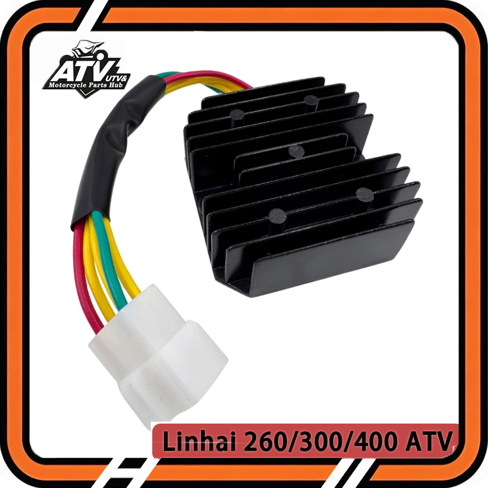 22007 Motorcycle Voltage Regulator Rectifier For Linhai ATV 500 300 ATV260 UTV CUV CARRY 300 AND CARRY 400 Linhai Code 22007
22007 Motorcycle Voltage Regulator Rectifier For Linhai ATV 500 300 ATV260 UTV CUV CARRY 300 AND CARRY 400 Linhai Code 22007