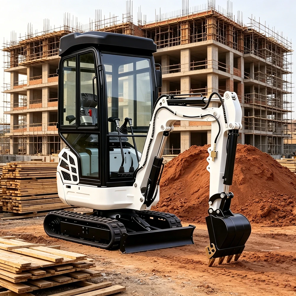 Mini Excavator Construction 1.0Ton 1.8Ton 2.5Ton 3.0Ton Yanmar engine Diesel engine CE Farming Equipment Cab Fast
Mini Excavator Construction 1.0Ton 1.8Ton 2.5Ton 3.0Ton Yanmar engine Diesel engine CE Farming Equipment Cab Fast