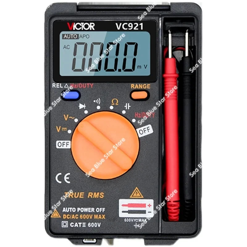 Card Multimeter High Precision Mini Fully Automatic Small Portable Smart VC921 Pocket Universal Watch
Card Multimeter High Precision Mini Fully Automatic Small Portable Smart VC921 Pocket Universal Watch
