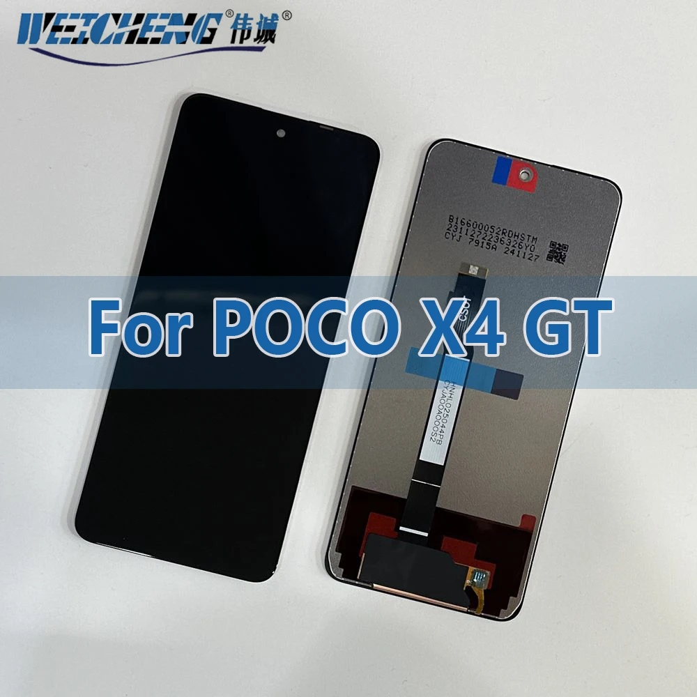 6.6'' For Xiaomi POCO X4 GT 22041216G LCD Display Touch Screen Digitizer Assembly Replacement Parts
6.6'' For Xiaomi POCO X4 GT 22041216G LCD Display Touch Screen Digitizer Assembly Replacement Parts
