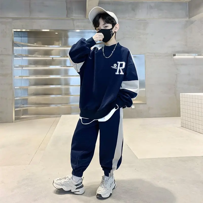 Boys Sweatshirts +Pants Kids Suits 2PCS/Set Cotton 2024 Loose Spring Autumn Cotton Tracksuit Sport Christmas Gift Children
Boys Sweatshirts +Pants Kids Suits 2PCS/Set Cotton 2024 Loose Spring Autumn Cotton Tracksuit Sport Christmas Gift Children