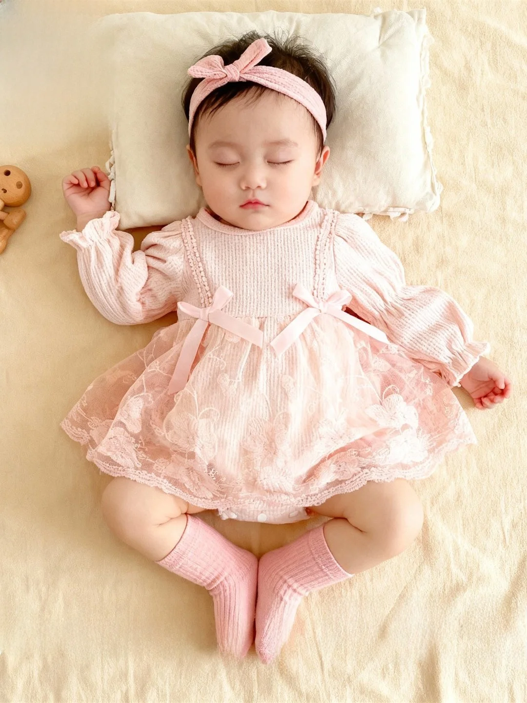 KIKOBABYins Spring Autumn Long Sleeve Baby Dress with Foot Covers Net Gauze Material Infant Set Child Clothing Toddler Outfit
KIKOBABYins Spring Autumn Long Sleeve Baby Dress with Foot Covers Net Gauze Material Infant Set Child Clothing Toddler Outfit