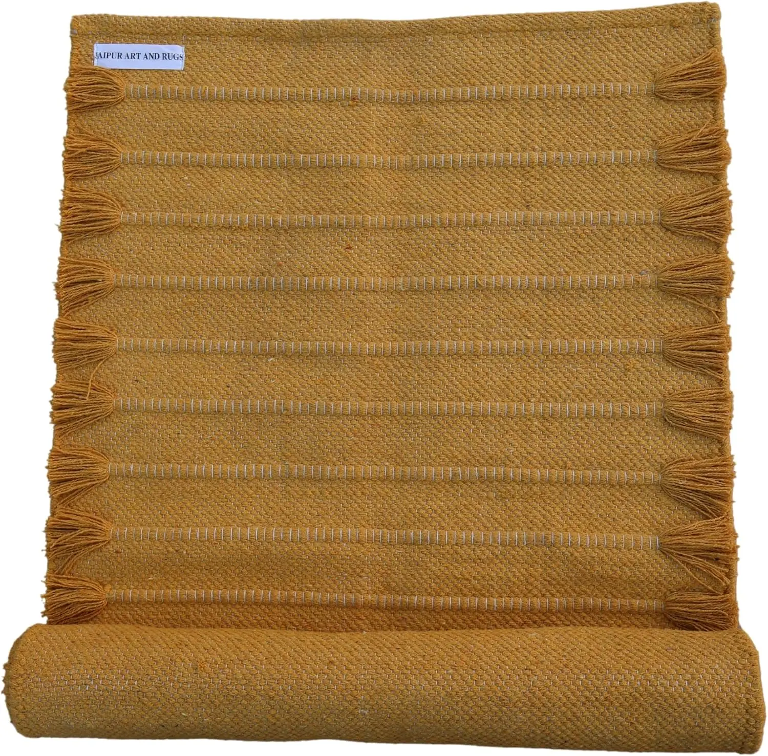 Everyday Fitness Organic Cotton Hand-Woven Yoga Mat, Eco-Friendly, Non-Slip Thick Exercise Rug
Everyday Fitness Organic Cotton Hand-Woven Yoga Mat, Eco-Friendly, Non-Slip Thick Exercise Rug