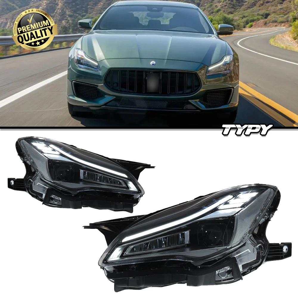 Auto LED Light Headlights Assembly For Maserati Quattroporte 2013-2021 Upgrade Full LED Front Lamps
Auto LED Light Headlights Assembly For Maserati Quattroporte 2013-2021 Upgrade Full LED Front Lamps