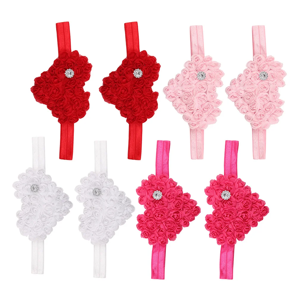 8Pcs Baby Hair Band Heart Flower Headbands Newborn Infant Hair Accessories Festival Party Birthday Gift Comfort
8Pcs Baby Hair Band Heart Flower Headbands Newborn Infant Hair Accessories Festival Party Birthday Gift Comfort