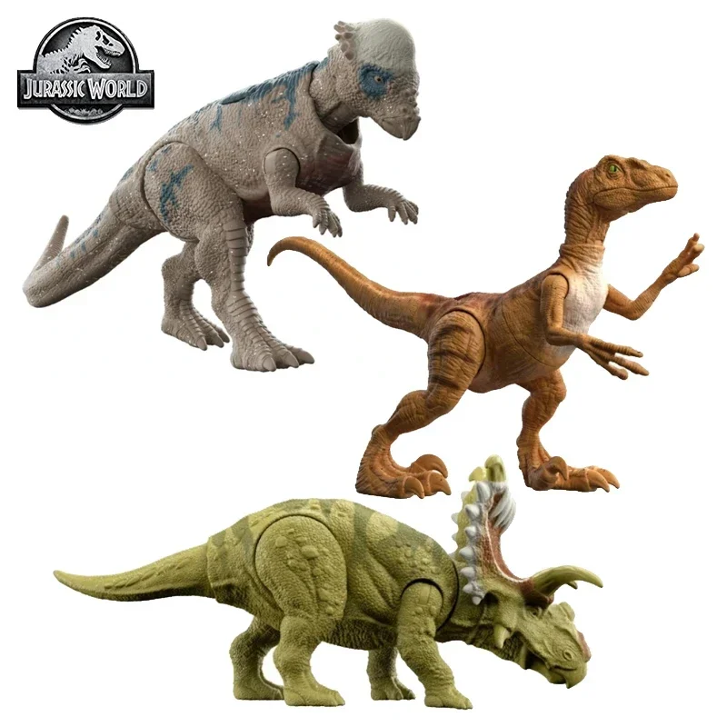 Mattel Jurassic World Dominion Collect Dinosaur Action Figure Pachycephalosaurus Kosmoceratops Velociraptor Attack Model Kid Toy
Mattel Jurassic World Dominion Collect Dinosaur Action Figure Pachycephalosaurus Kosmoceratops Velociraptor Attack Model Kid Toy