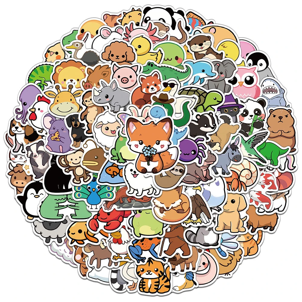 10/30/50/100/200pcs Kawaii Animal Cartoon Stickers Cute Axolotl Panda Dog Decals Water Bottle Phone Laptop Fun Graffiti Sticker
10/30/50/100/200pcs Kawaii Animal Cartoon Stickers Cute Axolotl Panda Dog Decals Water Bottle Phone Laptop Fun Graffiti Sticker