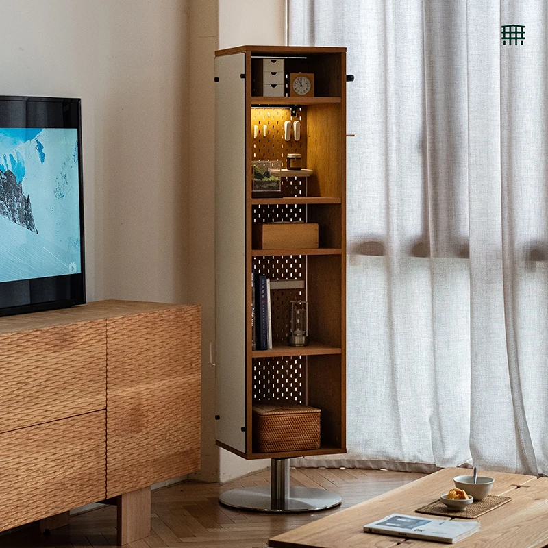 Rotating bookshelf Solid wood dressing full-body mirror 360-degree living room small apartment floor-to-ceiling storage cabinet
Rotating bookshelf Solid wood dressing full-body mirror 360-degree living room small apartment floor-to-ceiling storage cabinet