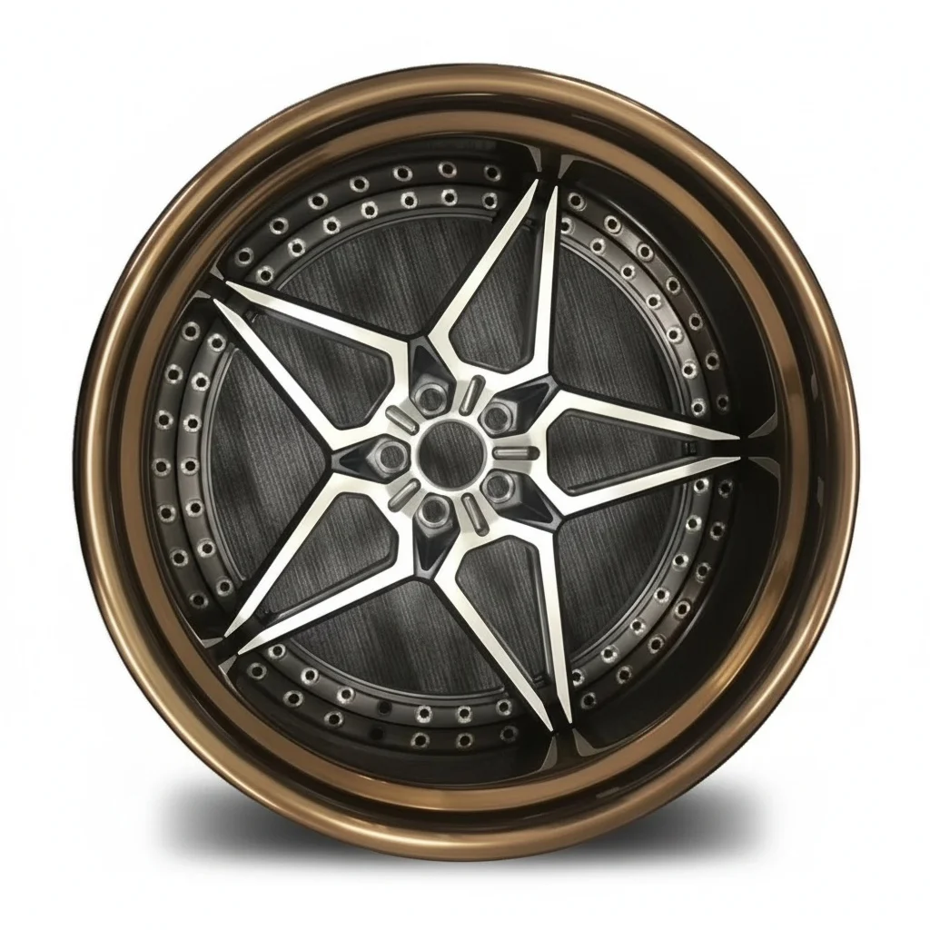 Forged Car Wheels, 6061-T6 Alloy Rim, PCD 5x114.3 Three Piece Design, 18-22 Inch Aftermarket Wheels, 100mm 20mm Size
Forged Car Wheels, 6061-T6 Alloy Rim, PCD 5x114.3 Three Piece Design, 18-22 Inch Aftermarket Wheels, 100mm 20mm Size