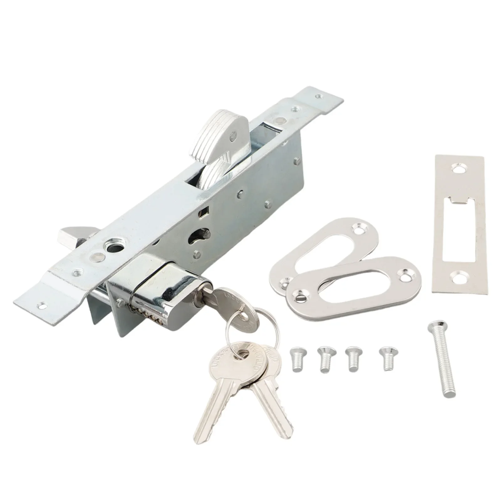 Sliding Door Lock Door Hook Lock 1 Pc With Keys Balcony Kitchen Replacement Security Lock Silver Practical Brand New
Sliding Door Lock Door Hook Lock 1 Pc With Keys Balcony Kitchen Replacement Security Lock Silver Practical Brand New
