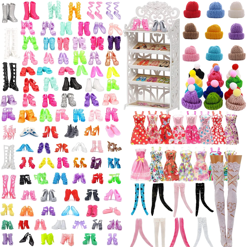 30 Different High Heel Shoes Boots For 11.8 Inch Barbie Doll Clothes Accessories Girl's Toys Birthday Gift
30 Different High Heel Shoes Boots For 11.8 Inch Barbie Doll Clothes Accessories Girl's Toys Birthday Gift