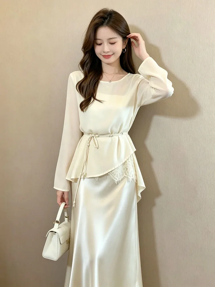 Fashionable Two-Piece Set Summer 2026 Peach Color Sunshade Cover up Top Long Sleeve Shirt And Half-length Skirt Ensemble
Fashionable Two-Piece Set Summer 2026 Peach Color Sunshade Cover up Top Long Sleeve Shirt And Half-length Skirt Ensemble