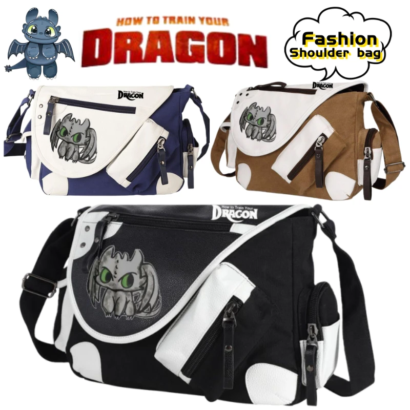 How to Train Your Dragon Toothless Anime Two-Dimensional Shoulder Bag Crossbody Backpack for Middle and High School Students
How to Train Your Dragon Toothless Anime Two-Dimensional Shoulder Bag Crossbody Backpack for Middle and High School Students