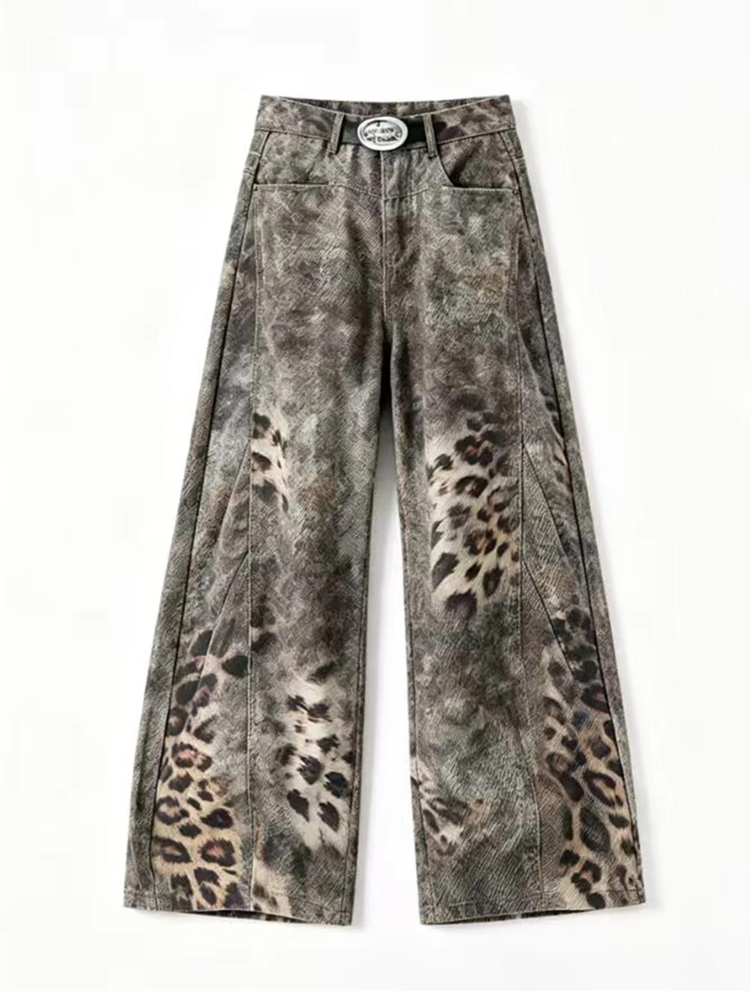Women Brown Leopard Jeans Y2k Gyaru Punk Oversize Denim Pants Boyfriend style Vintage Hiphop Grunge Baggy Denim Trousers Clothes
Women Brown Leopard Jeans Y2k Gyaru Punk Oversize Denim Pants Boyfriend style Vintage Hiphop Grunge Baggy Denim Trousers Clothes