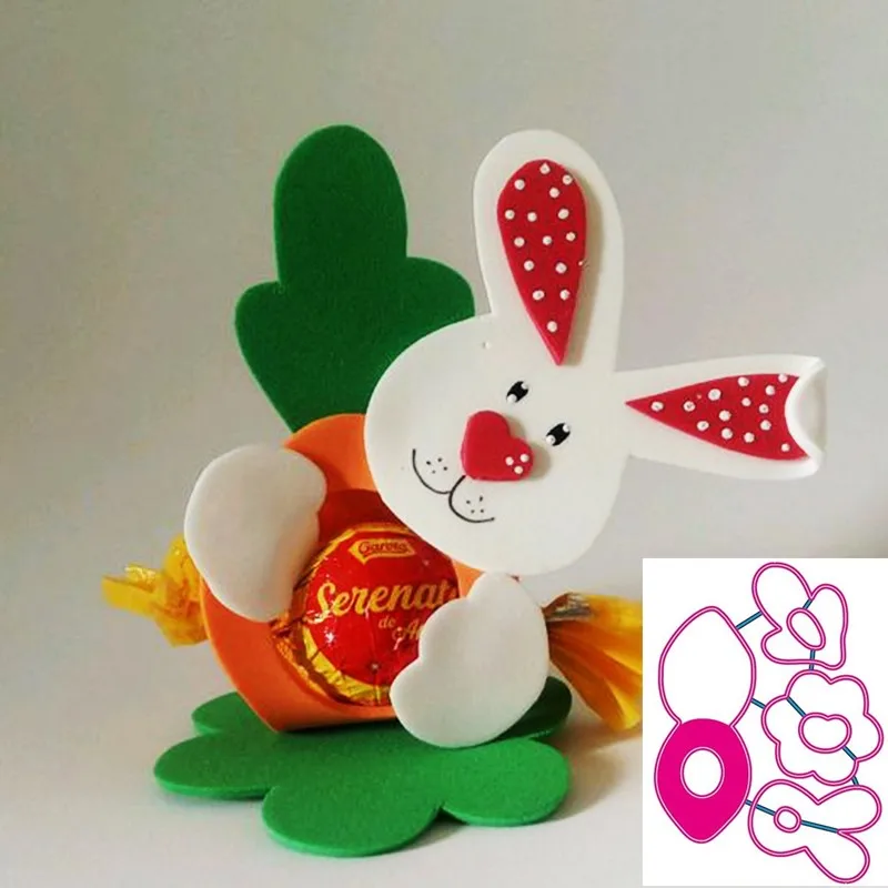 Rabbit Candy Box Metal Cut Dies Stencils for Scrapbooking Stamp/Photo Album Decorative Embossing DIY Paper Cards
Rabbit Candy Box Metal Cut Dies Stencils for Scrapbooking Stamp/Photo Album Decorative Embossing DIY Paper Cards