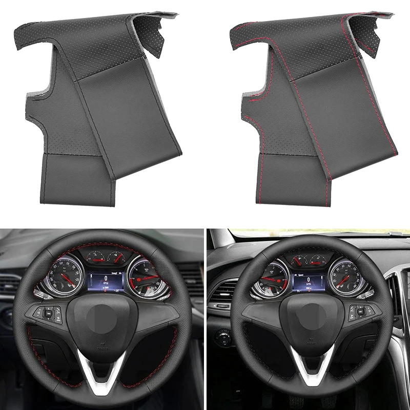 Perforated Leather Steering Wheel Cover For Opel Vauxhall Holden Astra K Corsa E Crossland X Insignia CT Karl Zafira C 2016-2019
Perforated Leather Steering Wheel Cover For Opel Vauxhall Holden Astra K Corsa E Crossland X Insignia CT Karl Zafira C 2016-2019
