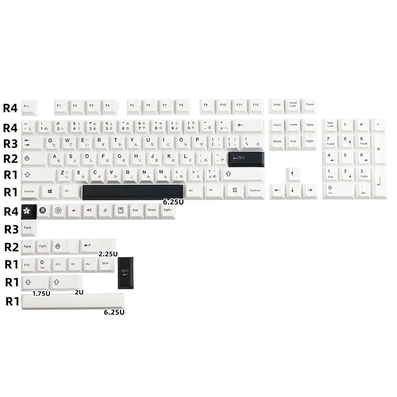 129 клавиш/набор GMK BOW, минимальные черно-белые колпачки для клавиш PBT, сублимационные колпачки для ключей, японский колпачок с вишневым профилем и сдвигом 1,75u 2u
129 клавиш/набор GMK BOW, минимальные черно-белые колпачки для клавиш PBT, сублимационные колпачки для ключей, японский колпачок с вишневым профилем и сдвигом 1,75u 2u