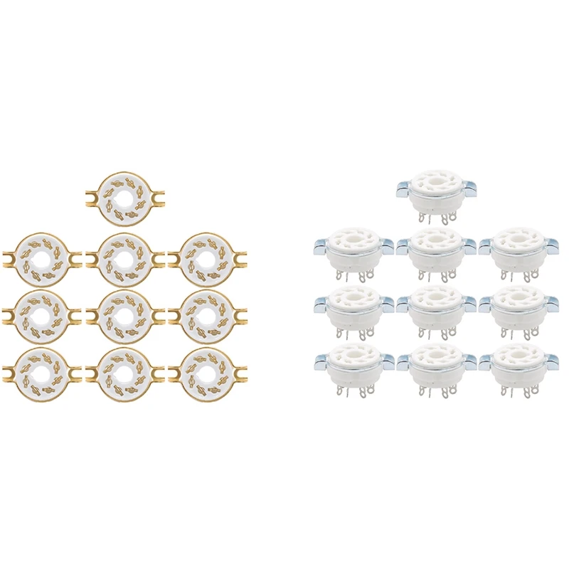 AEE7-10PCS Chassis Mount 8 Pin K8A Octal Tube Sockets For KT88 KT66 6SN7 5AR4 GZ34 5881 6V6 5U4G 6550 6J7
AEE7-10PCS Chassis Mount 8 Pin K8A Octal Tube Sockets For KT88 KT66 6SN7 5AR4 GZ34 5881 6V6 5U4G 6550 6J7