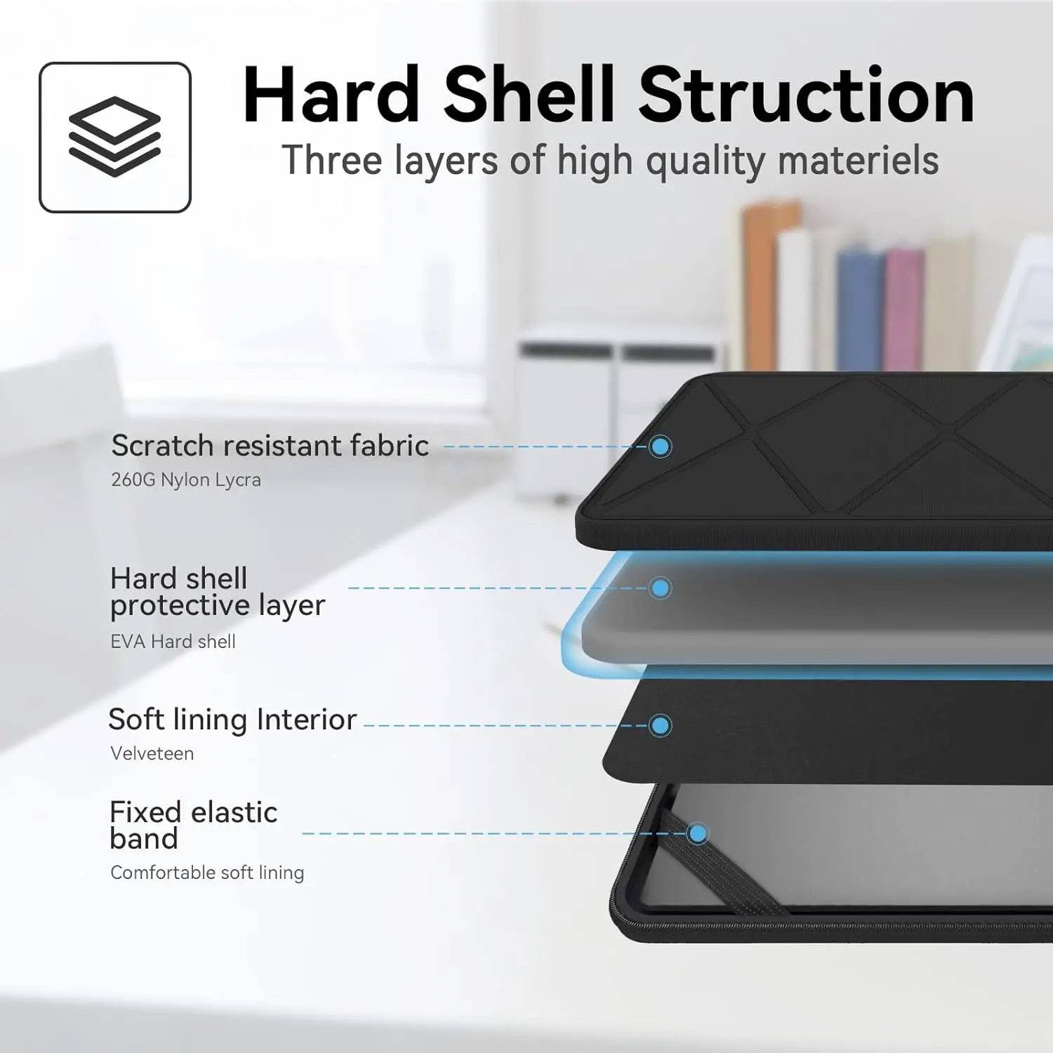 Smatree Hard EVA Protective Case for 14-inch HP ZBook 8 G1i/G1a, EliteBook, OmniBook X Laptop Case
Smatree Hard EVA Protective Case for 14-inch HP ZBook 8 G1i/G1a, EliteBook, OmniBook X Laptop Case