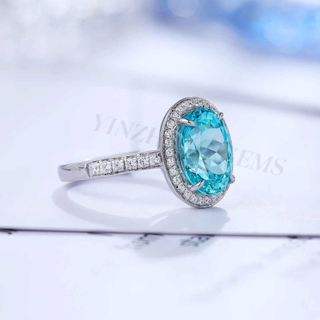 beautiful Paraiba gem S925 Silver Sterling ring lab grown gemstone Jewelry rings for casual Ladie
beautiful Paraiba gem S925 Silver Sterling ring lab grown gemstone Jewelry rings for casual Ladie