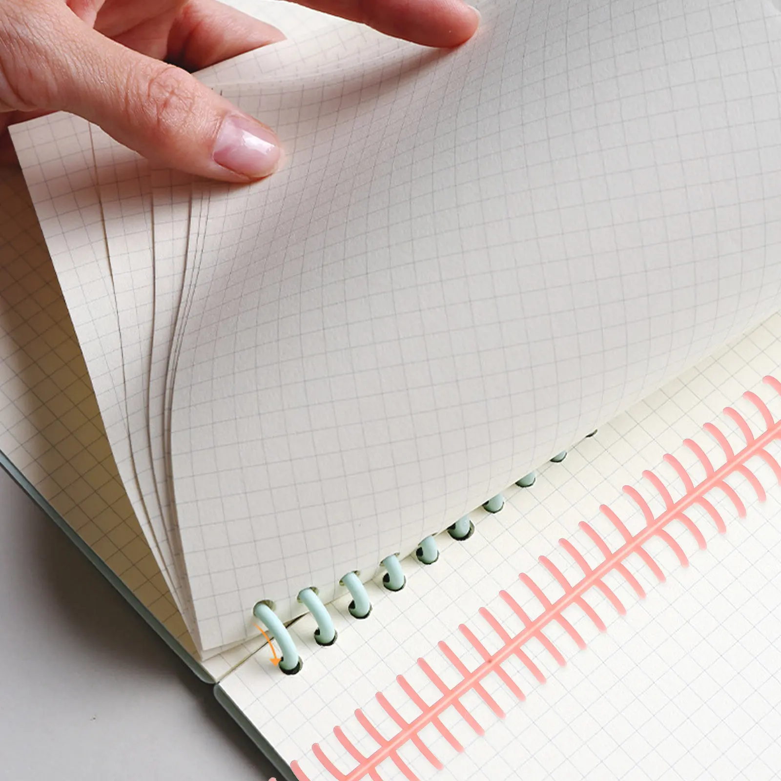 10Pcs A4 30-Hole Plastic Binding Rings for Loose Leaf Notebooks Student Teacher Office Documents Easy-Cut Detachable Reusable
10Pcs A4 30-Hole Plastic Binding Rings for Loose Leaf Notebooks Student Teacher Office Documents Easy-Cut Detachable Reusable