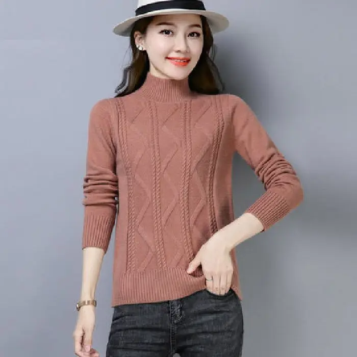 Вязаная основа размера плюс для женщин, осень-зима 2025, новый свитер Sle DaLang для похудения, модный высокий воротник Lo...
Вязаная основа размера плюс для женщин, осень-зима 2025, новый свитер Sle DaLang для похудения, модный высокий воротник Lo...