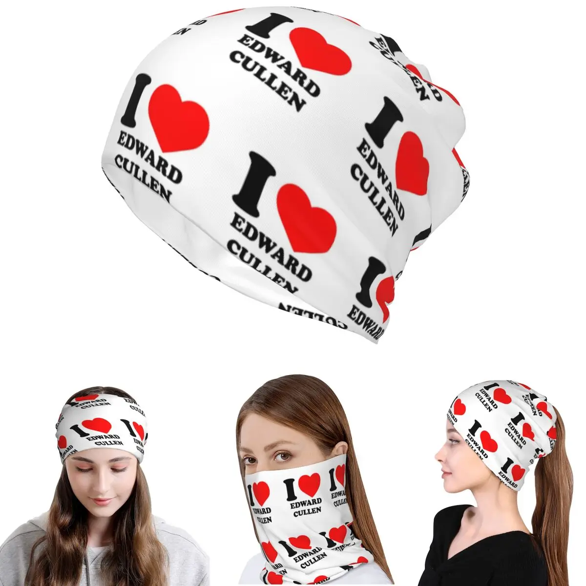Edward Cullen Twilight Bandana Neck Gaiter Wrap Scarf Multifunction Headwear Beanies Hat for Men Women Adult Breathable
Edward Cullen Twilight Bandana Neck Gaiter Wrap Scarf Multifunction Headwear Beanies Hat for Men Women Adult Breathable
