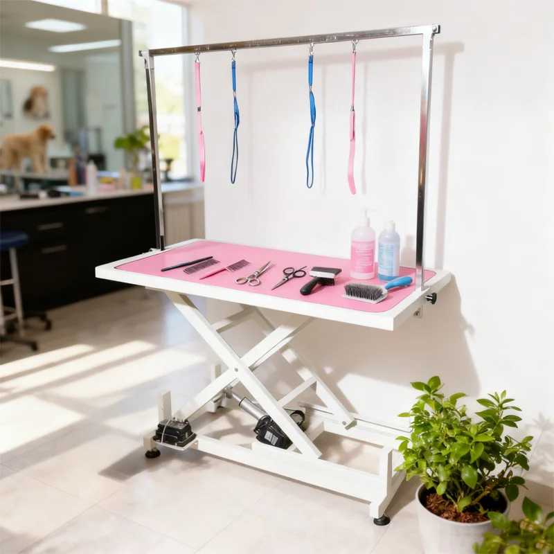 Pet Electric Lifting Grooming Table, Large and Medium-sized Dog Hydraulic Table, Special Dog Trimming and Grooming Table
Pet Electric Lifting Grooming Table, Large and Medium-sized Dog Hydraulic Table, Special Dog Trimming and Grooming Table