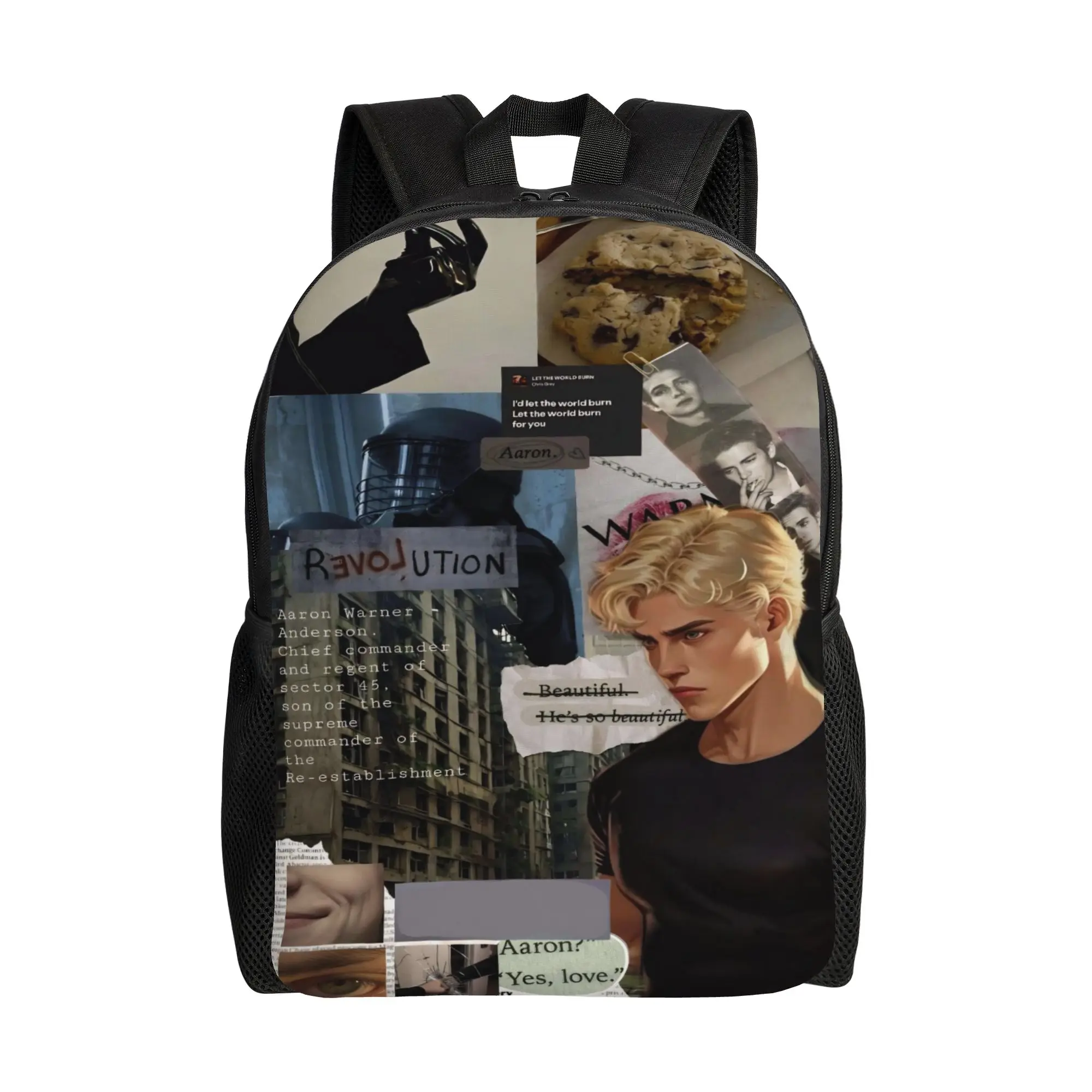 Aaron Warner Teenage Backpack Outdoor High School Hiking Travel Shatters Me Daypack for Men Women College Shoulder Bag
Aaron Warner Teenage Backpack Outdoor High School Hiking Travel Shatters Me Daypack for Men Women College Shoulder Bag