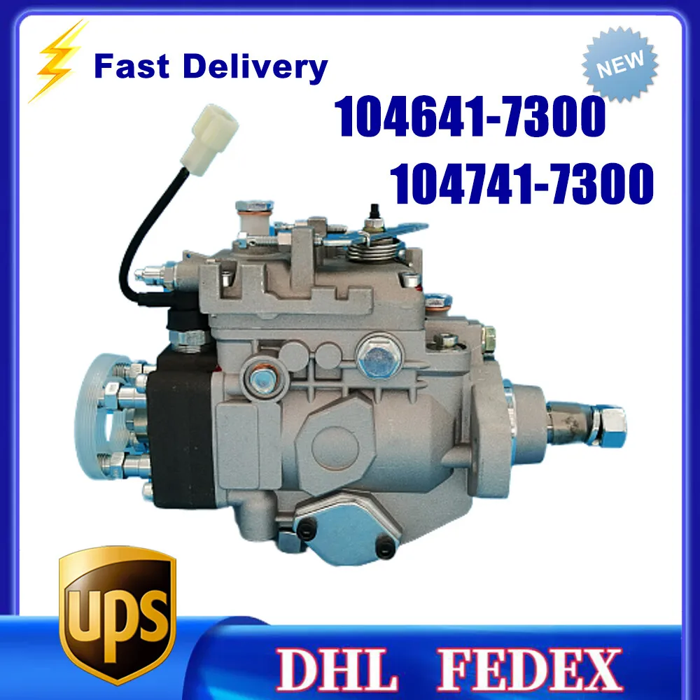104641-7300 VE Fuel Injection Pump NP-VE4/11F1100RNP2501 for KOMATSU 4D95L
104641-7300 VE Fuel Injection Pump NP-VE4/11F1100RNP2501 for KOMATSU 4D95L