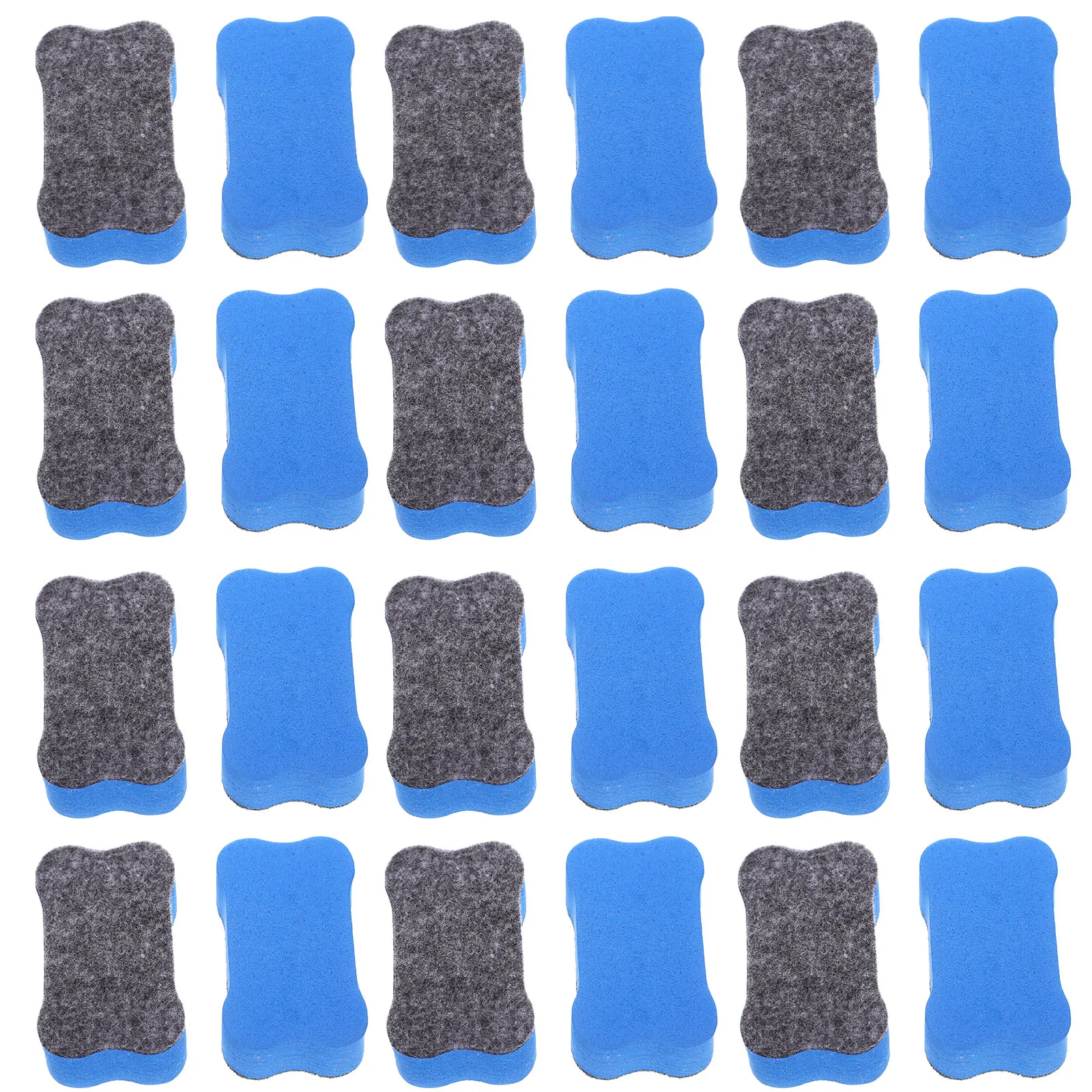 24 Pcs Whiteboard Erasers Mini School Supplies Lightweight Portable EVA Felt Cloth Bone Shaped Dust Free Safe Material
24 Pcs Whiteboard Erasers Mini School Supplies Lightweight Portable EVA Felt Cloth Bone Shaped Dust Free Safe Material