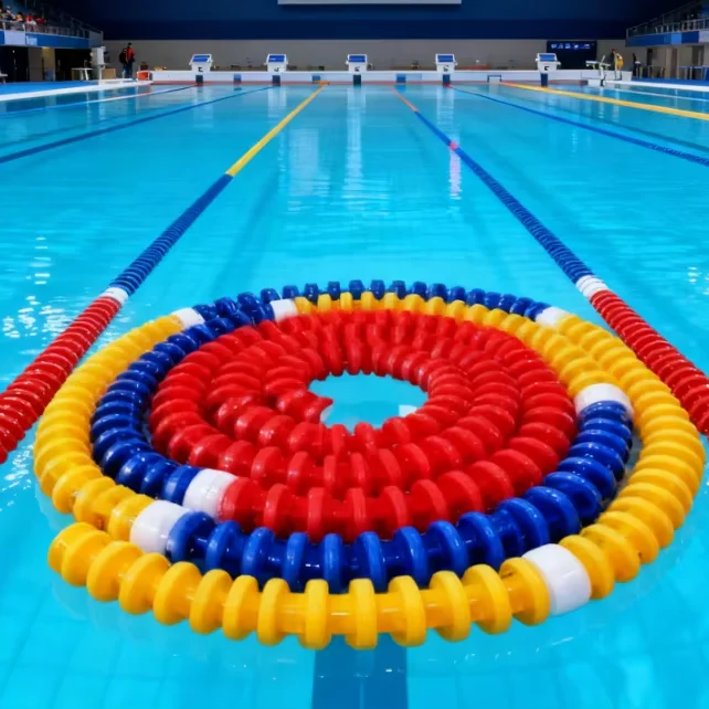 Professional Competition Swimming Pool Lane Line with Anti-Wave Ropes and Easy Reel for Lap Swimmingpromote sales
Professional Competition Swimming Pool Lane Line with Anti-Wave Ropes and Easy Reel for Lap Swimmingpromote sales