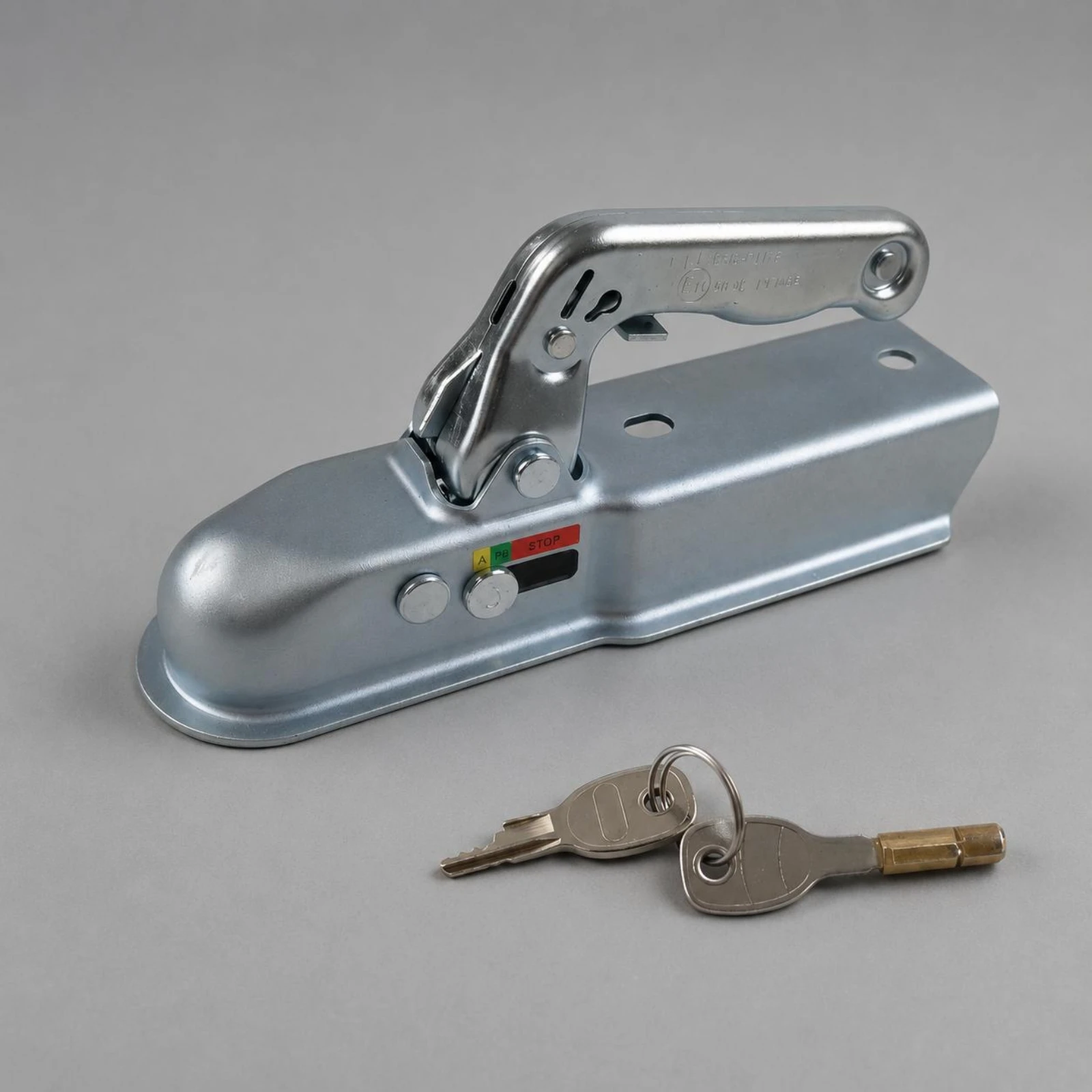 Hauling Hitch Coupler Hinged Latch Metal Hauling Coupler Vehicle Connector Side-Release Compact
Hauling Hitch Coupler Hinged Latch Metal Hauling Coupler Vehicle Connector Side-Release Compact