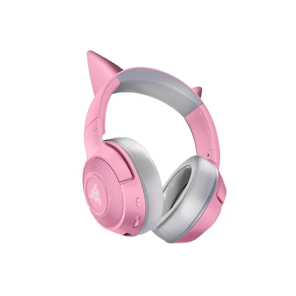 Razer Kraken BT Kitty Edition Headset RGB BT 5.0 Wireless Gaming Headset bulit-in microphone laptop accessorys
Razer Kraken BT Kitty Edition Headset RGB BT 5.0 Wireless Gaming Headset bulit-in microphone laptop accessorys