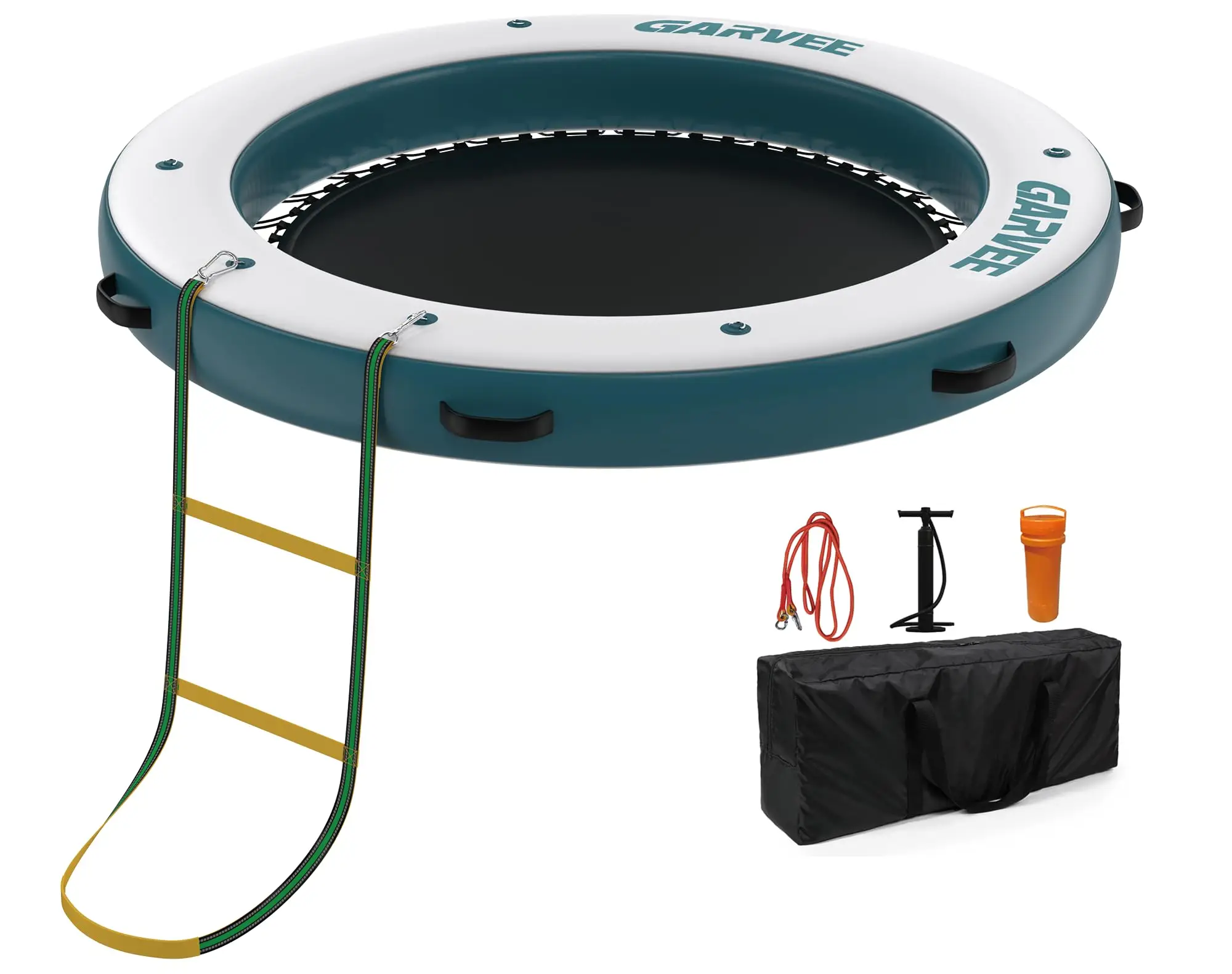 Надувной плавучий док 8 футов с сетчатой зоной для плавания, плавучая платформа для озера, моря, бассейна, нескользящий водный гамак-плот из ЭВА
Надувной плавучий док 8 футов с сетчатой зоной для плавания, плавучая платформа для озера, моря, бассейна, нескользящий водный гамак-плот из ЭВА