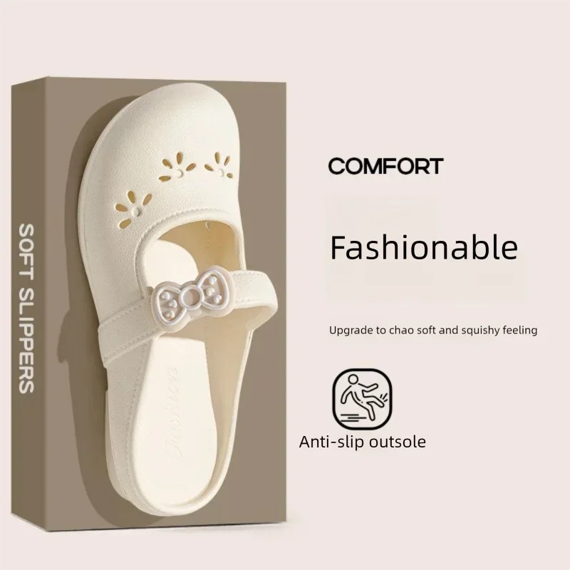 Women Closed Toe Slippers Hollow Out Soft Sole Non Slip Casual Mary Jane Flat Shoes Summer EVA Sandals Comfort Beach Slides
Women Closed Toe Slippers Hollow Out Soft Sole Non Slip Casual Mary Jane Flat Shoes Summer EVA Sandals Comfort Beach Slides