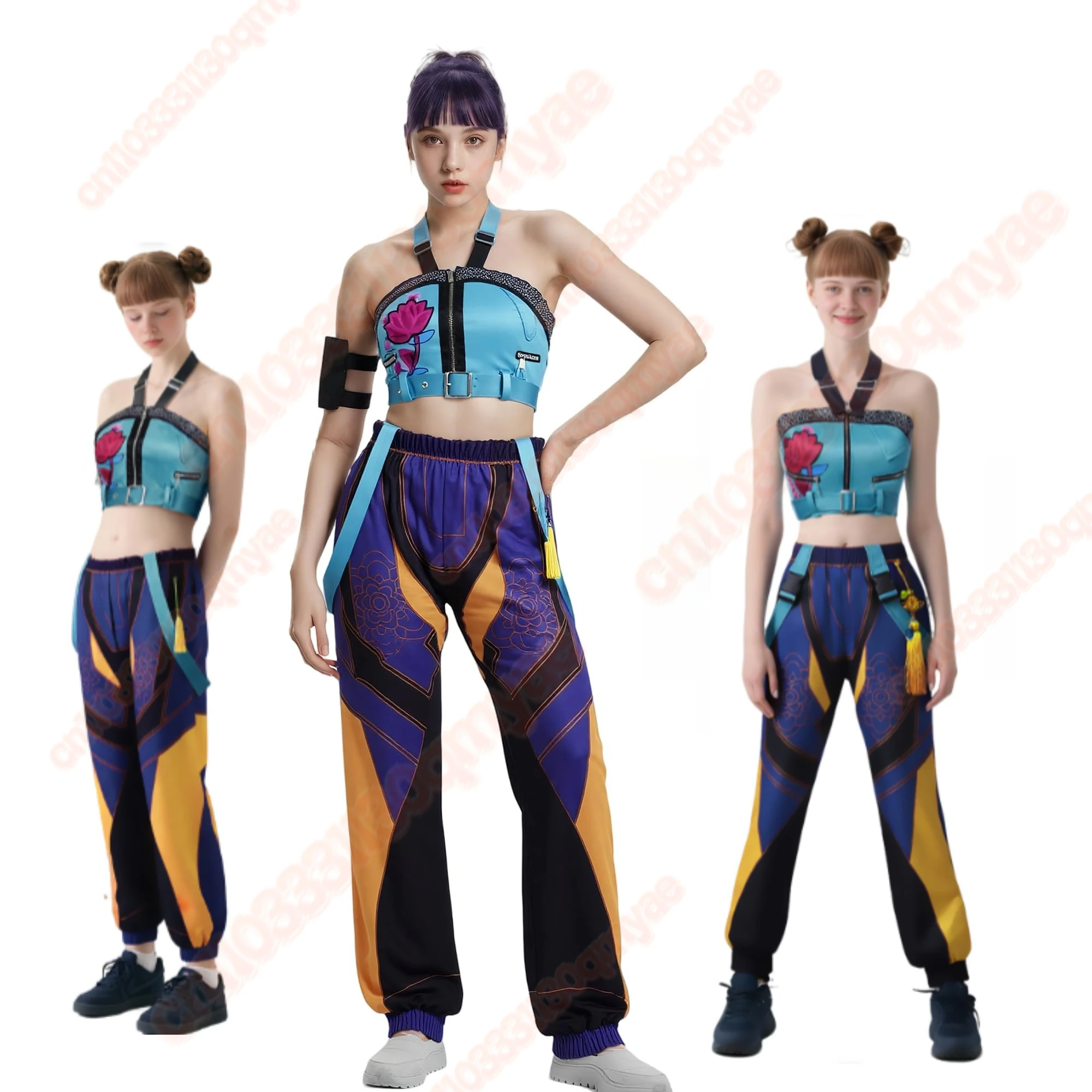 2025 Cartoon Demon of Hunter KPop Zoey Cosplay Women Costume Female Blue Clothing Adult Girls Disguise Fantasia Outfit Halloween
2025 Cartoon Demon of Hunter KPop Zoey Cosplay Women Costume Female Blue Clothing Adult Girls Disguise Fantasia Outfit Halloween