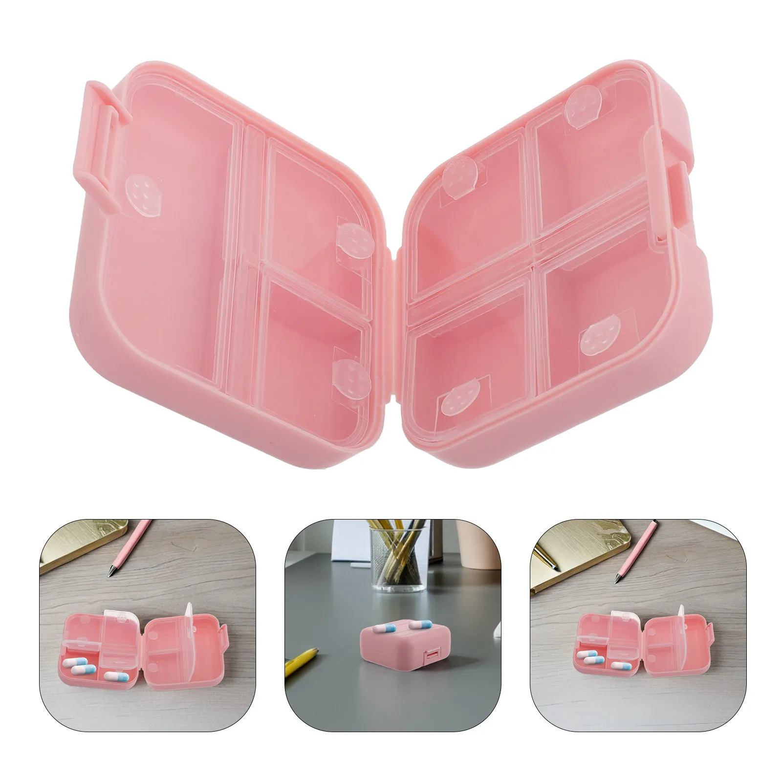 Mini 7-Compartment Pill Organizer Portable Travel Medicine Container Compact Daily Pill Case for Men Women Child Proof Fresh
Mini 7-Compartment Pill Organizer Portable Travel Medicine Container Compact Daily Pill Case for Men Women Child Proof Fresh