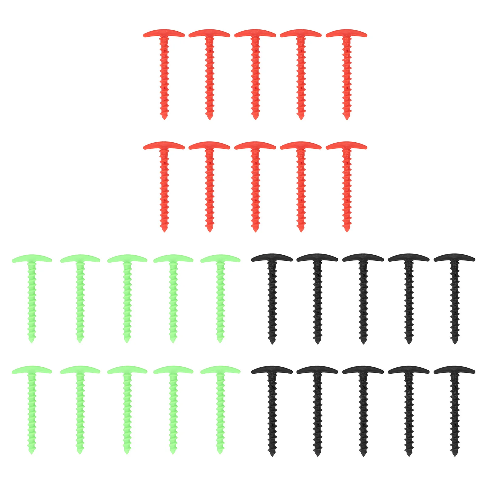 10Pcs T Shape Tent Stakes 5.7in Plastic Spiral Ground Stakes Anchors Pegs for Camping Hiking Tarps Canopy
10Pcs T Shape Tent Stakes 5.7in Plastic Spiral Ground Stakes Anchors Pegs for Camping Hiking Tarps Canopy