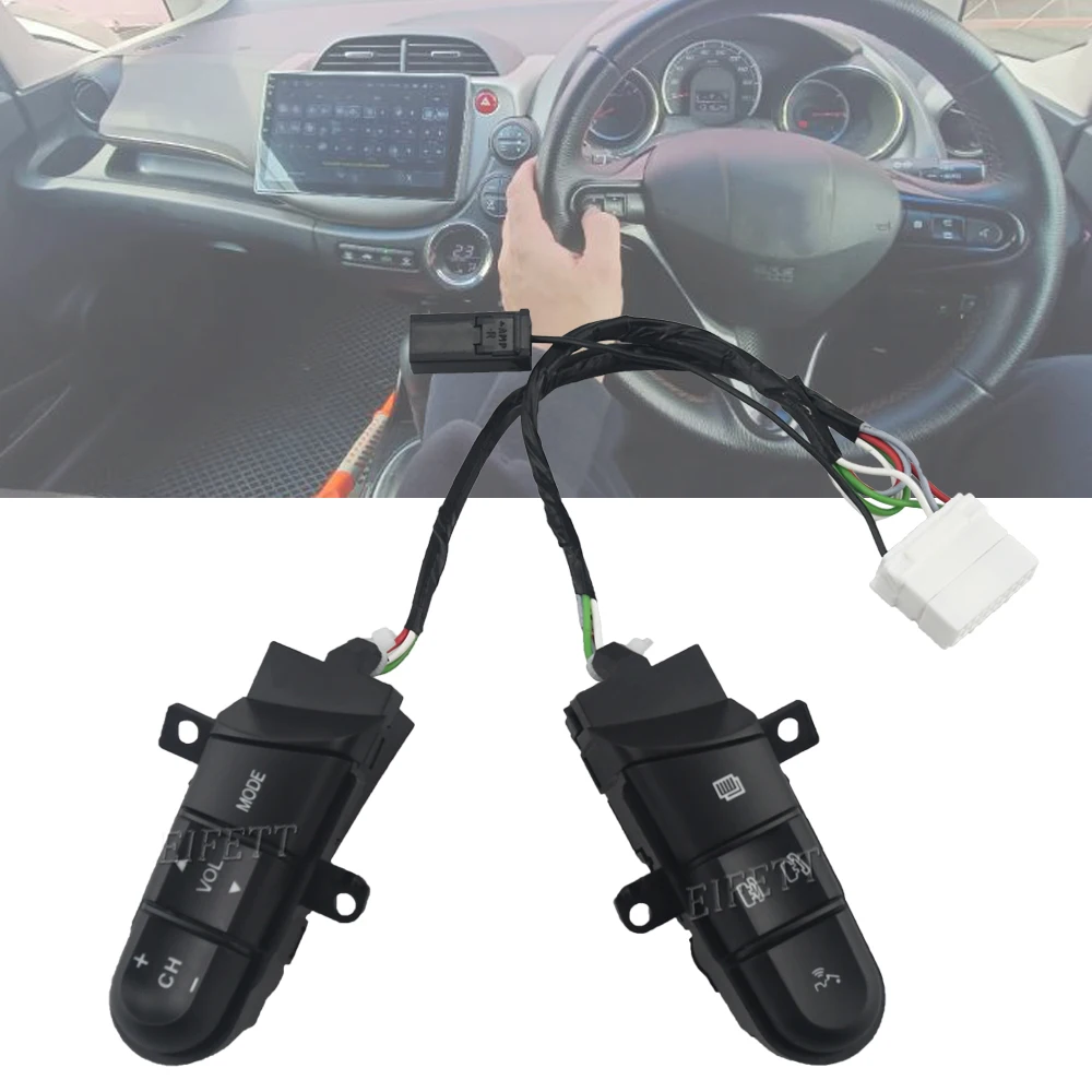 Переключатель/кнопка управления звуком на рулевом колесе для Honda Civic 2006, 2007, 2008, 2009, 2010, 2011
Переключатель/кнопка управления звуком на рулевом колесе для Honda Civic 2006, 2007, 2008, 2009, 2010, 2011