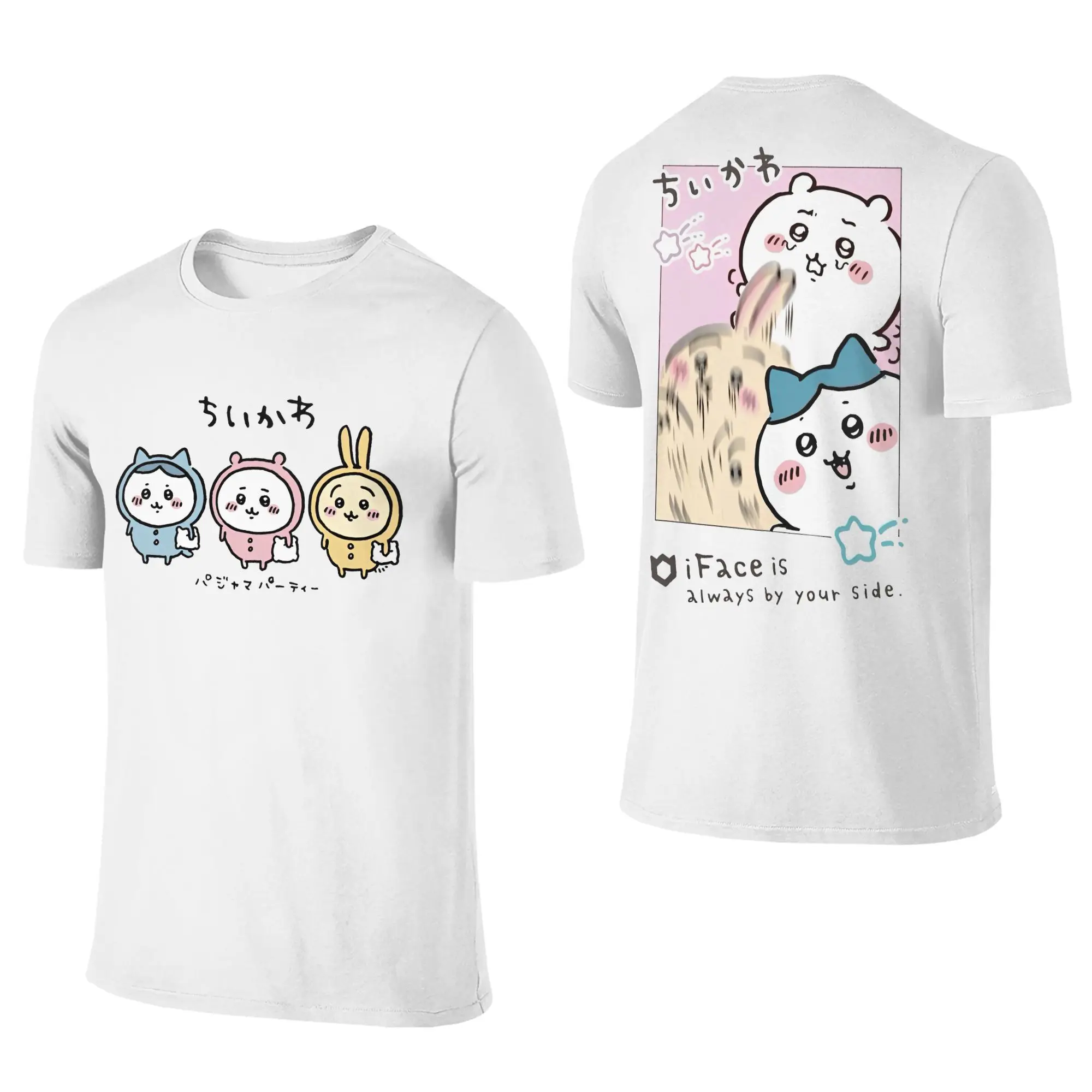 Cute Chiikawa Kawaii T Shirts Men Women 100% Cotton Amazing T-Shirts O Neck Japanese Design Tee Short Sleeve Tops Graphic Print
Cute Chiikawa Kawaii T Shirts Men Women 100% Cotton Amazing T-Shirts O Neck Japanese Design Tee Short Sleeve Tops Graphic Print